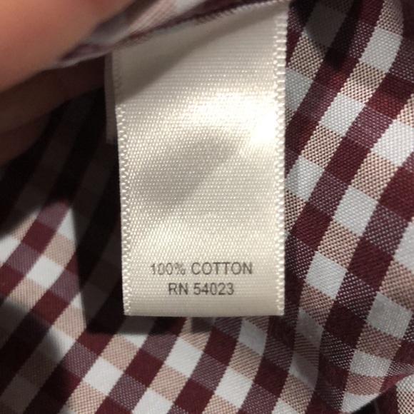 BANANA REPUBLIC 100% Cotton Non-Iron Slim Fit Button Down Shirt - Picture 4 of 6